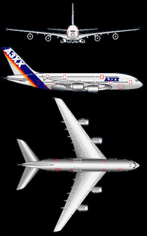 Illustration for article titled Pics Surface of Luxo-Sport $400 Million Airbus 380 Private Plane